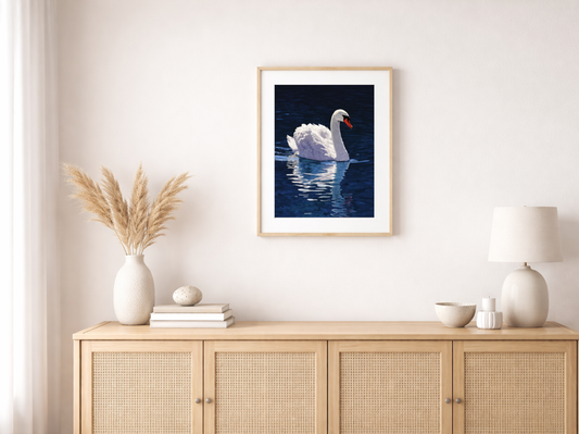 Paint by Numbers – Graceful Swan