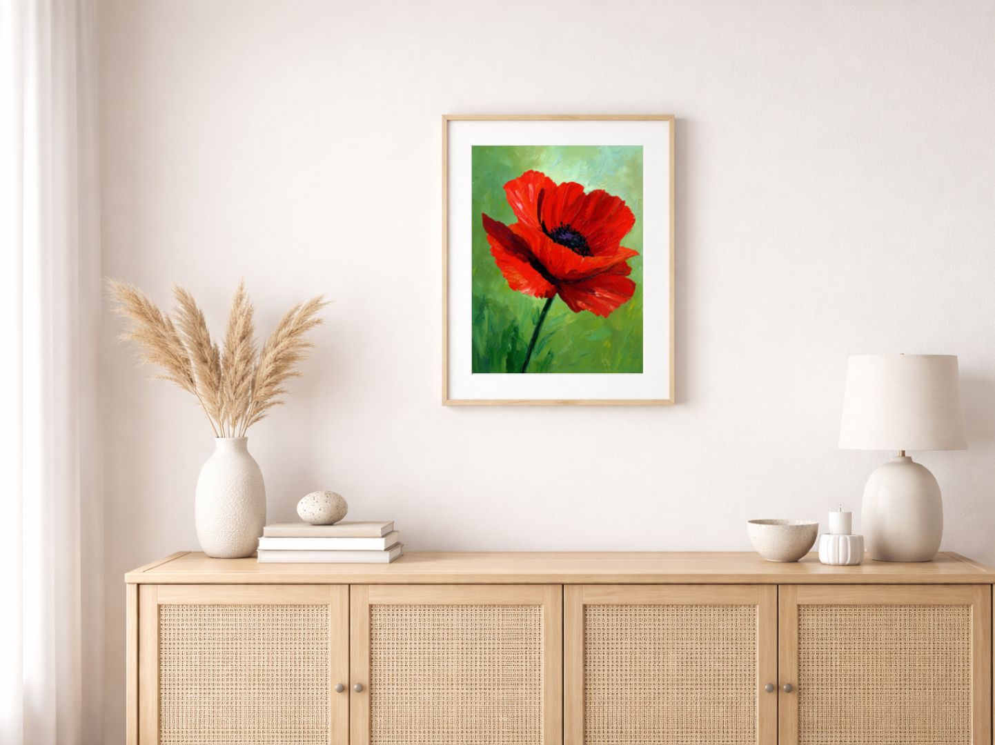 Paint by Numbers – Red Poppy