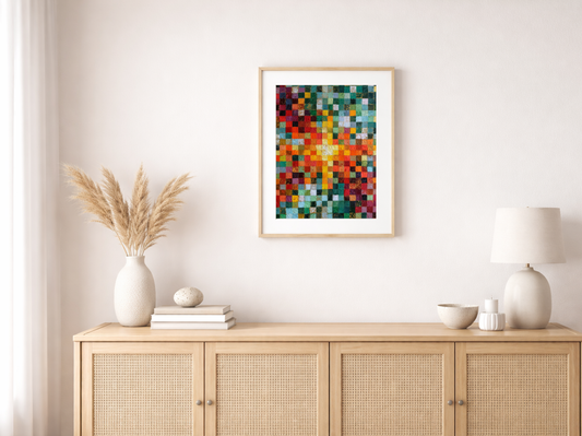 Paint by Numbers – Bauhaus Composition