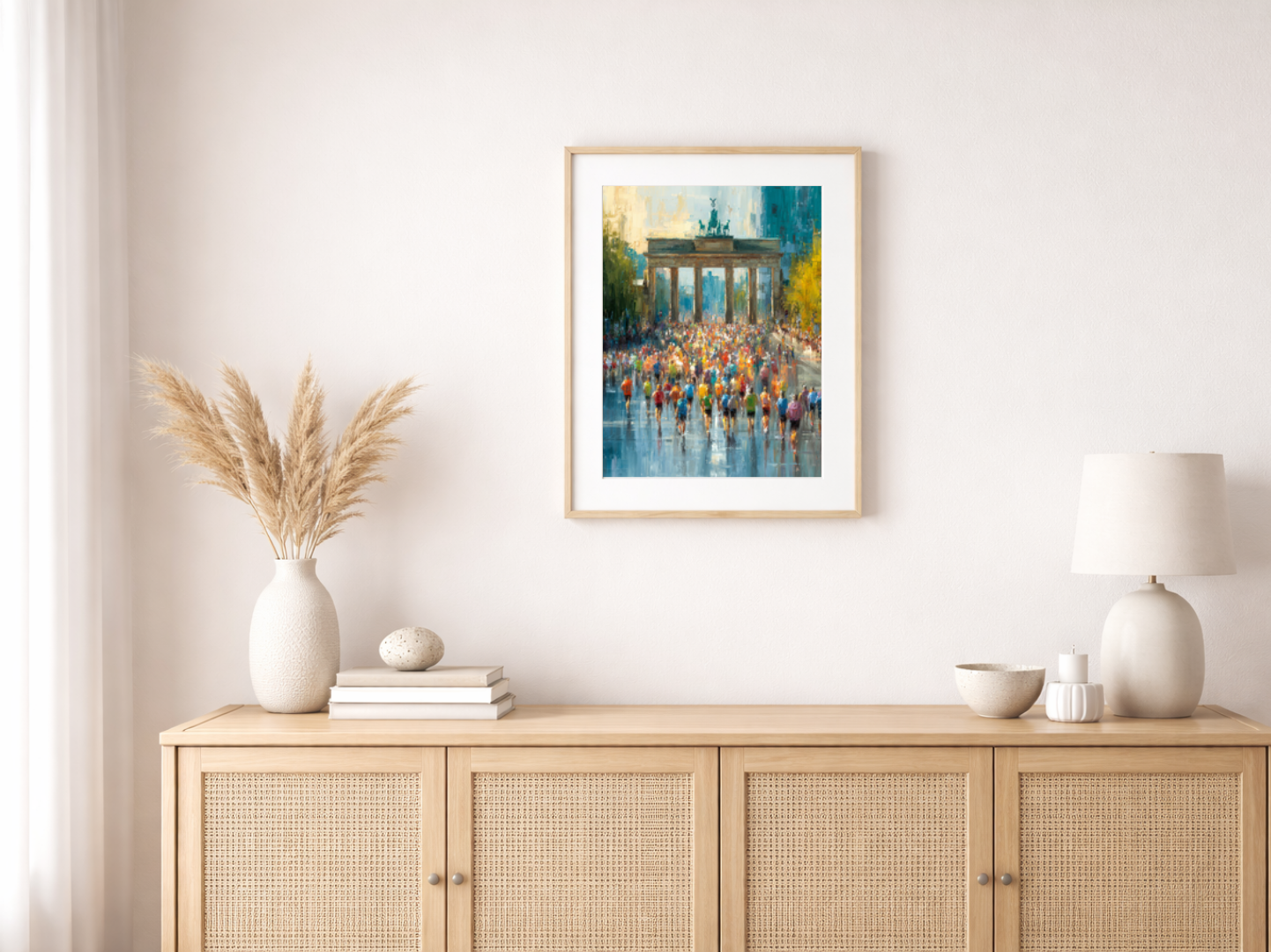 Malen nach Zahlen – Marathonläufer