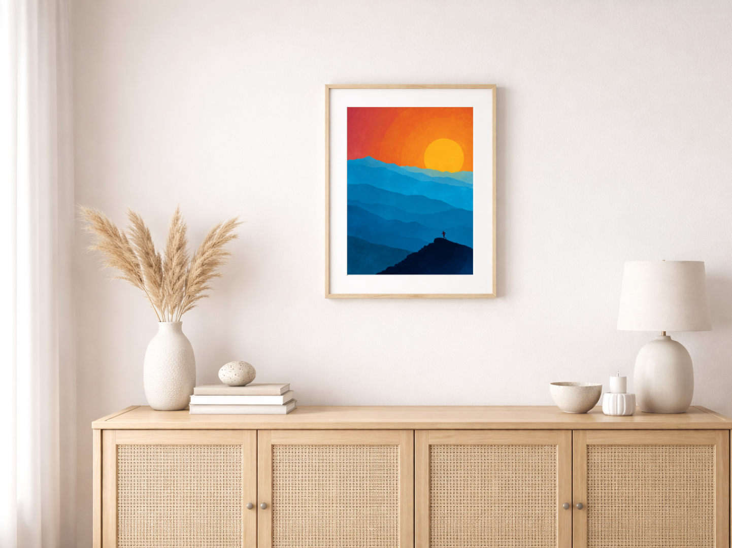 Malen nach Zahlen – Trail Runner auf dem Grat