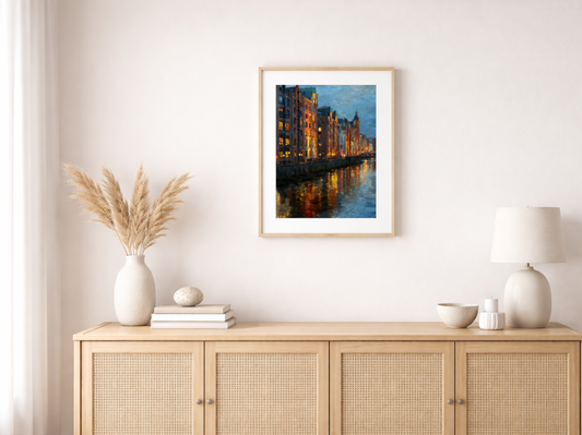 Paint by Numbers – Hamburg's Speicherstadt