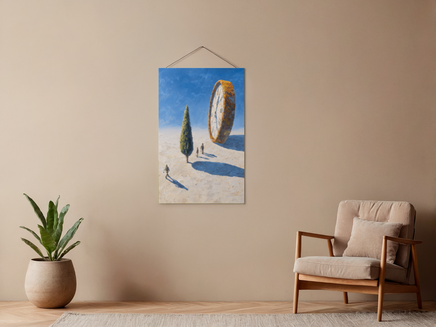 Paint by Numbers – Surreal Desert Scene