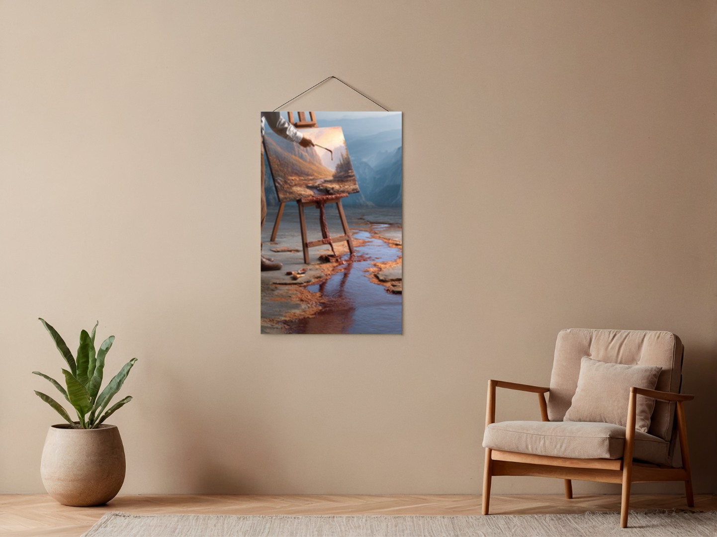 Paint by numbers – painting becomes reality