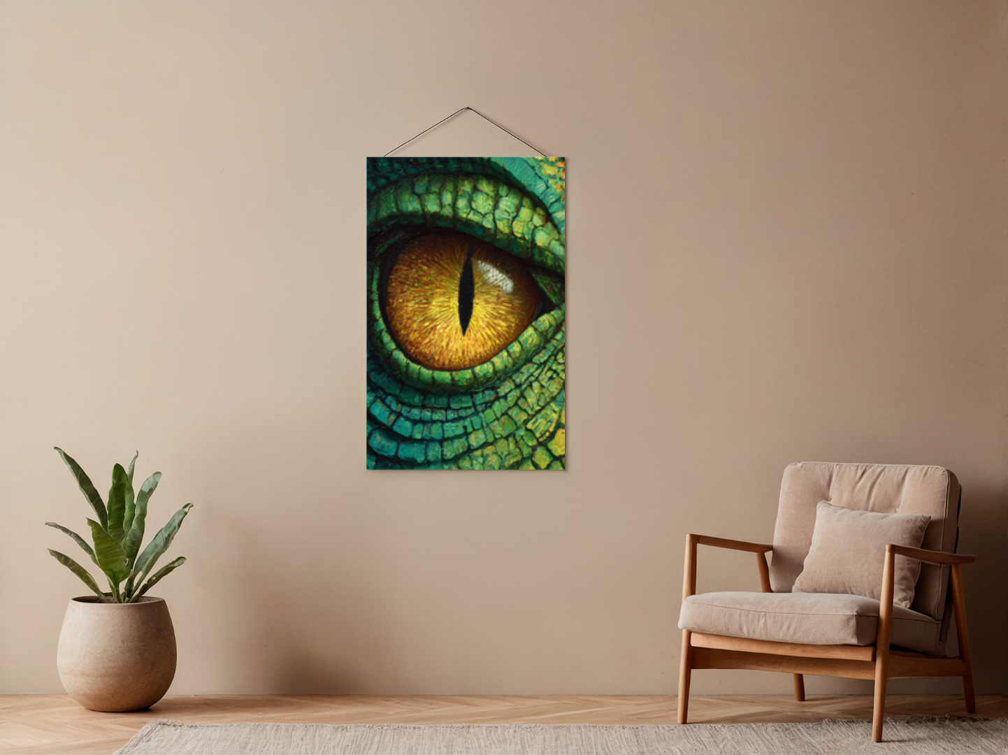 Malen nach Zahlen – Mystisches Wesen