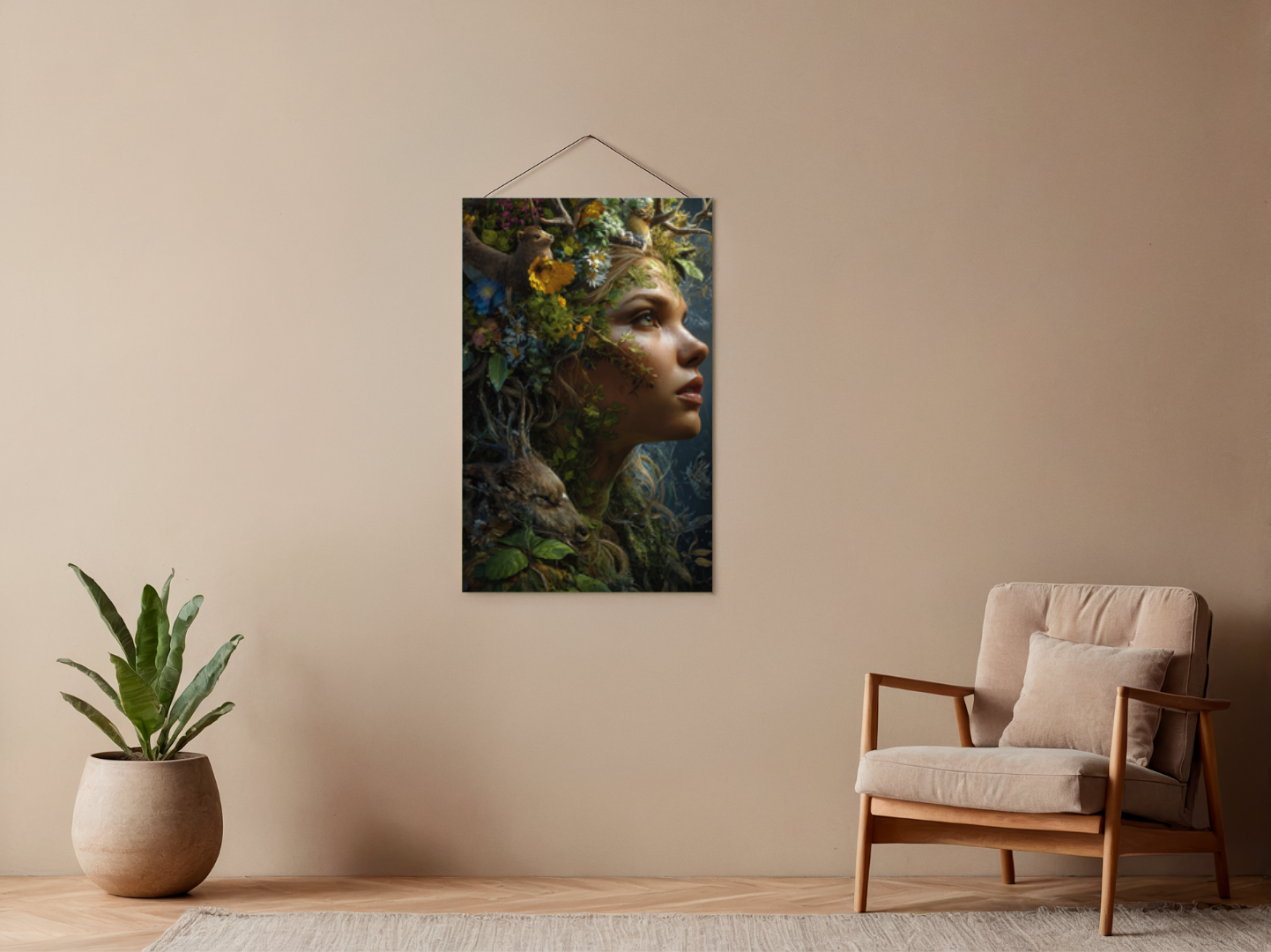 Paint by Numbers – Forest Goddess