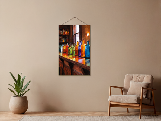 Malen nach Zahlen – Pub Bar Counter,