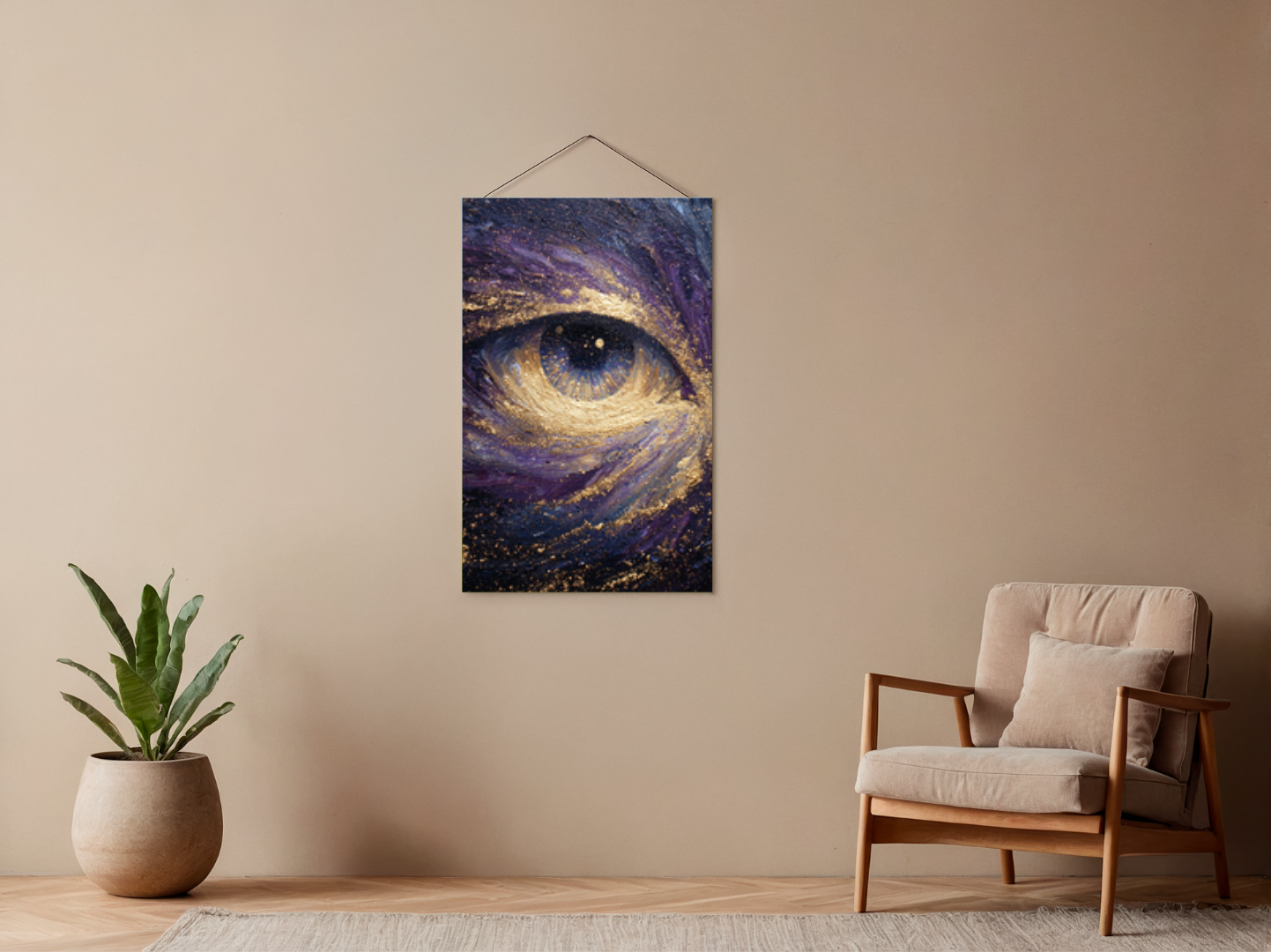 Paint by Numbers – Swirling Evening Sky