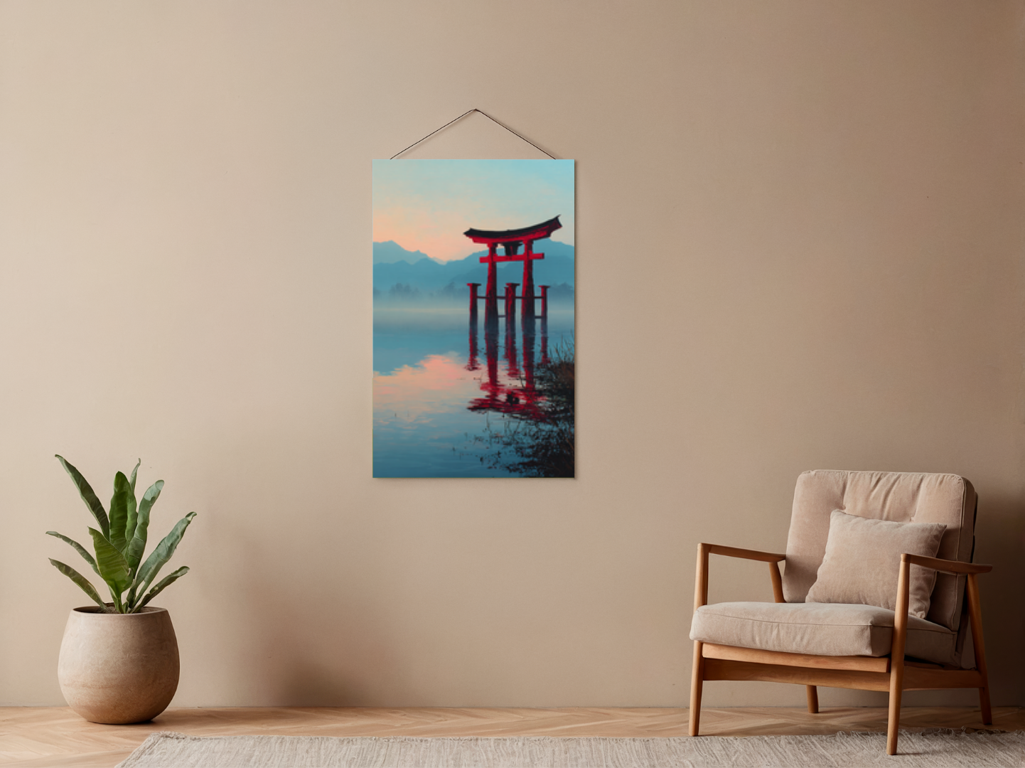 Paint by Numbers – Japanese Torii Gate