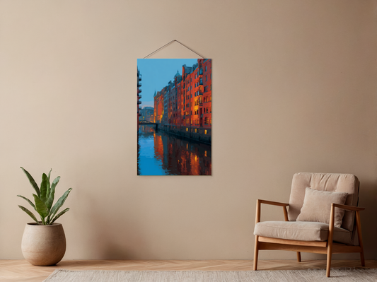 Malen nach Zahlen – Hamburger Speicherstadt