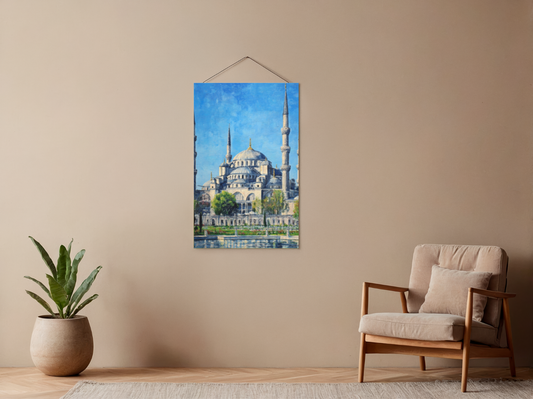Malen nach Zahlen – Blaue Moschee Istanbul