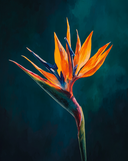 Paint by Numbers – Bird of Paradise Flower