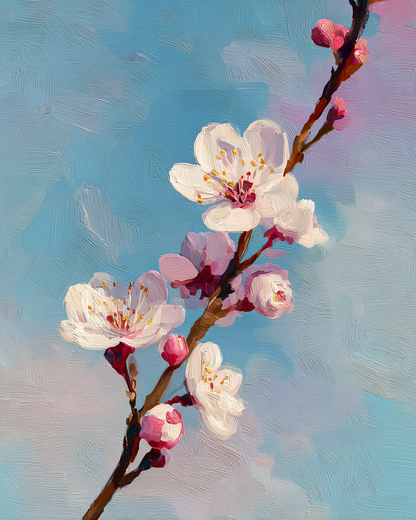 Paint by Numbers – Apple Blossoms