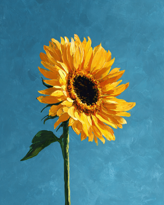 Paint by Numbers – Sunflower