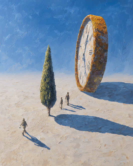 Paint by Numbers – Surreal Desert Scene
