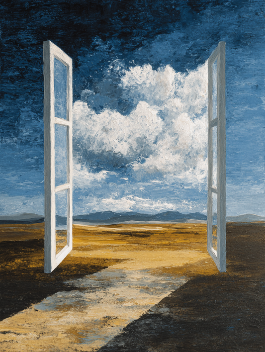 Malen nach Zahlen – An Open Window