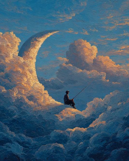 Malen nach Zahlen – A Person Sitting