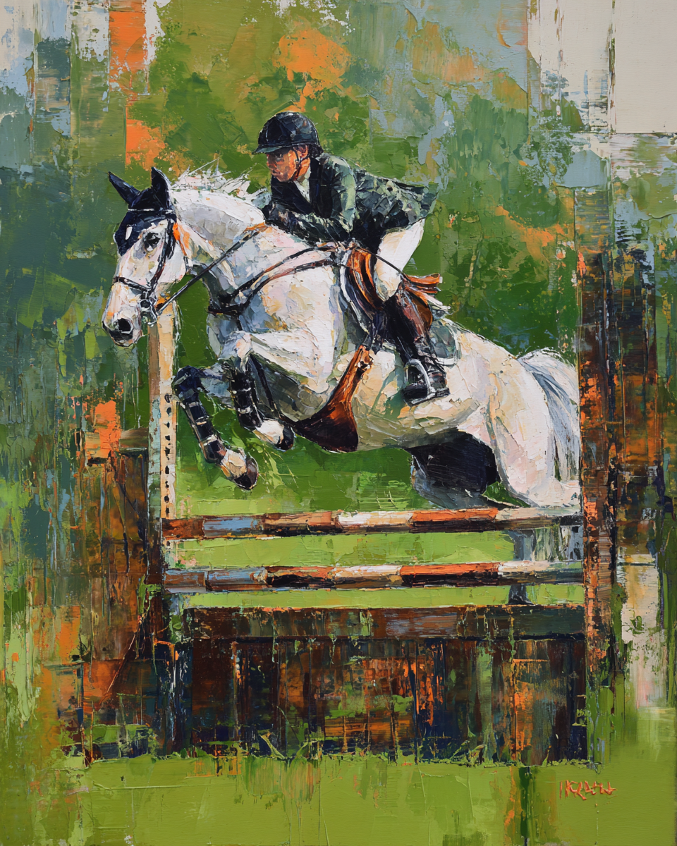 Paint by Numbers – Show Jumper