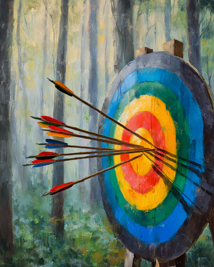 Paint by Numbers – Archery Target