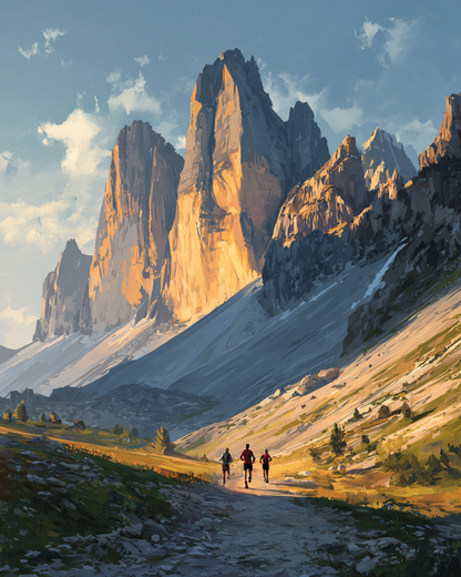 Malen nach Zahlen – Trail Runner