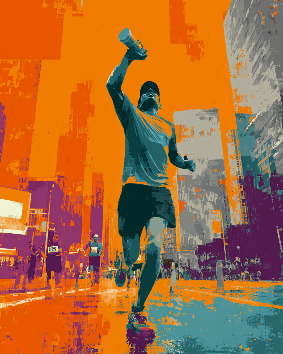 Malen nach Zahlen – Marathon Verpflegung