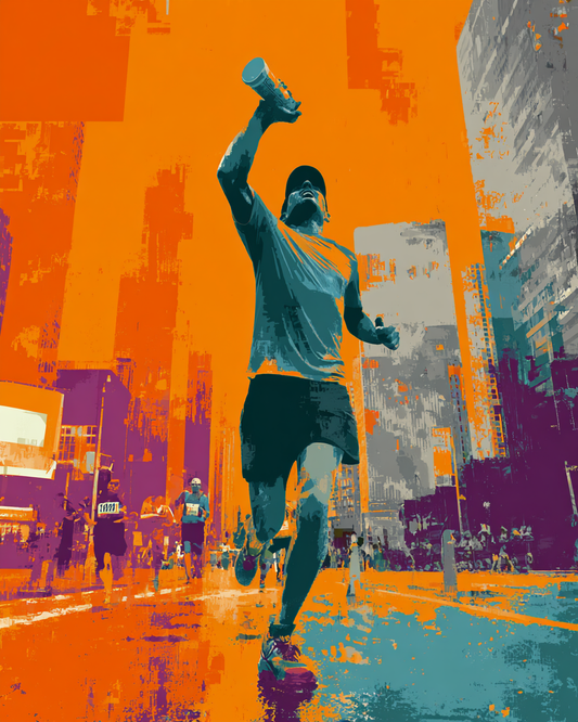 Malen nach Zahlen – Marathon Verpflegung