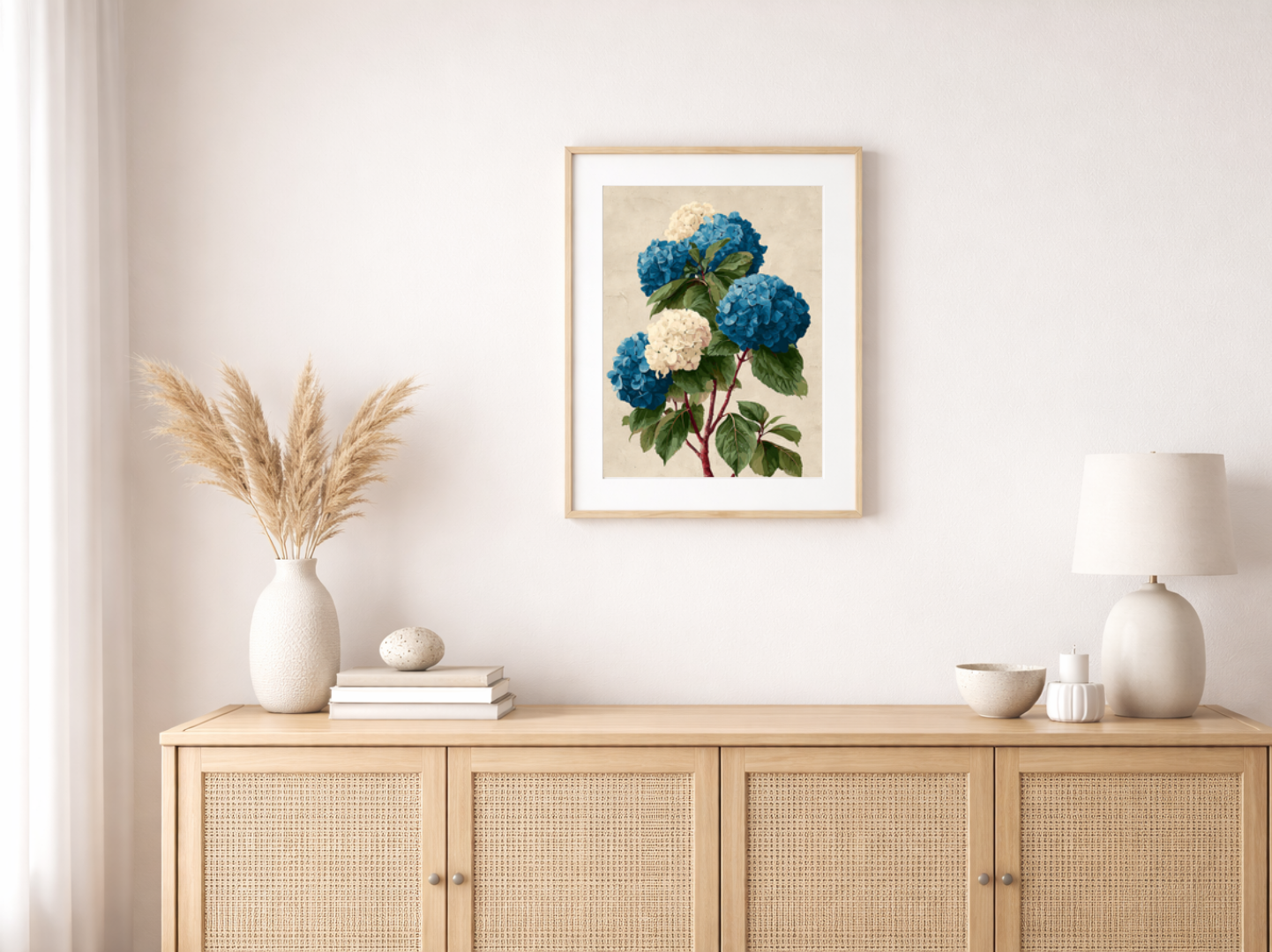 Paint by Numbers Set “Hydrangea” – Without Frame cm – 36 Colors