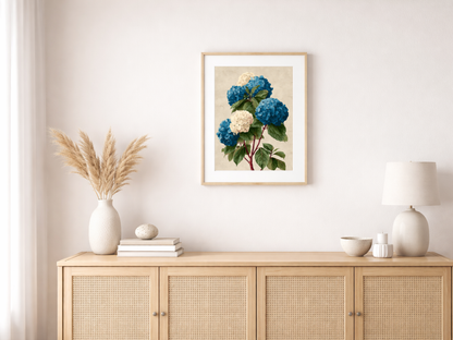 Paint by Numbers Set “Hydrangea” – Without Frame cm – 36 Colors