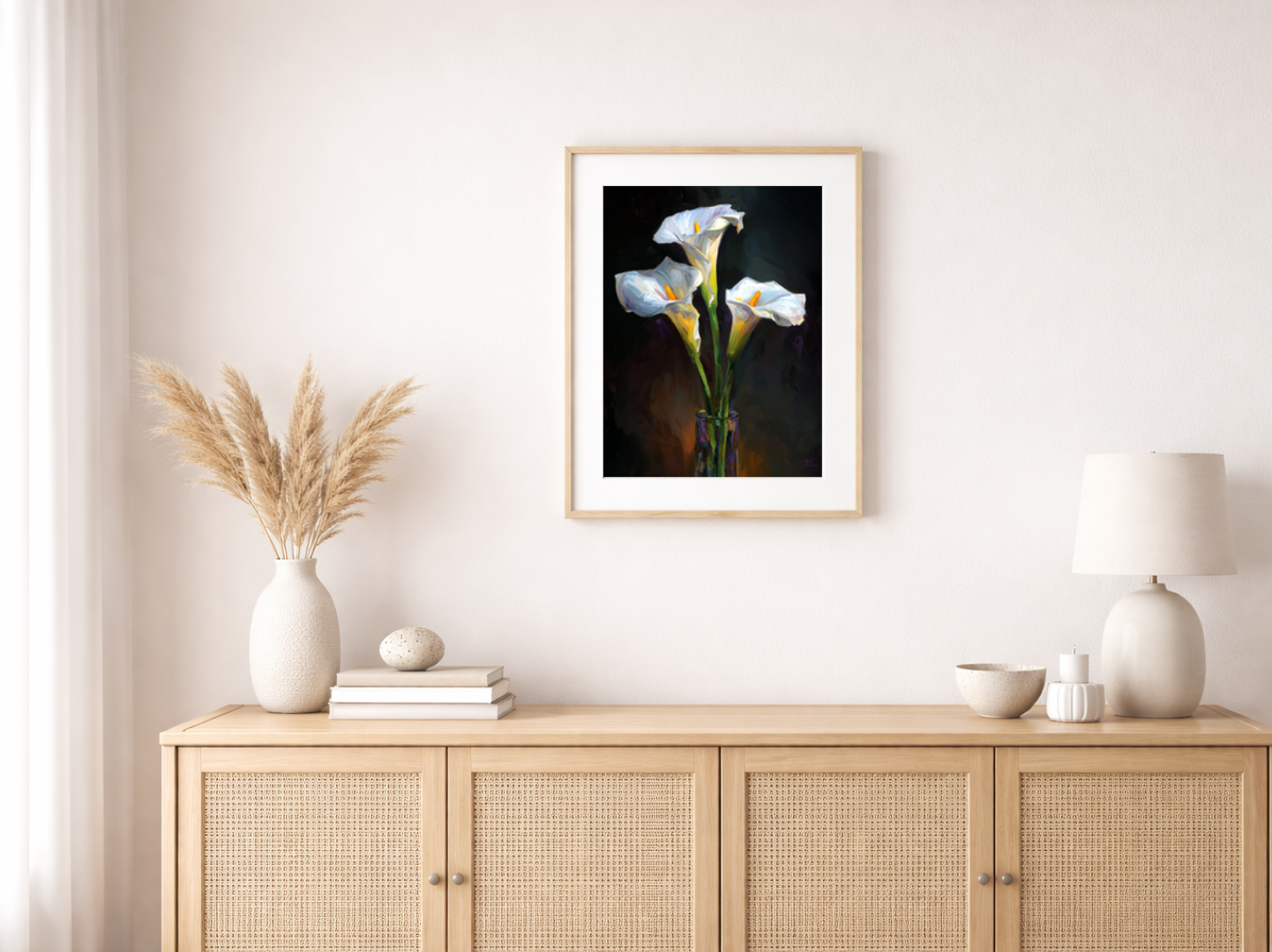 Paint by Numbers – Elegant Calla Lilies