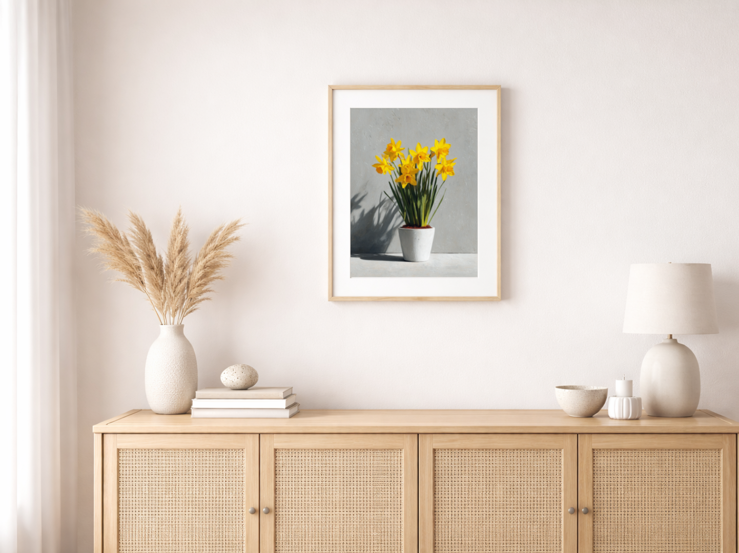 Paint by Numbers – Yellow Daffodils