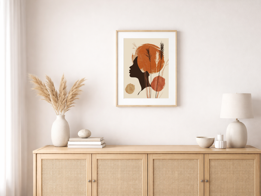 Paint by Numbers Set “Boho aesthetic” – 40x50 cm – 36 colors