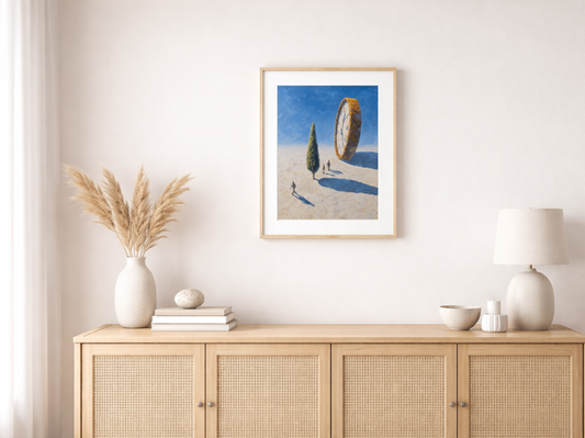 Paint by Numbers – Surreal Desert Scene