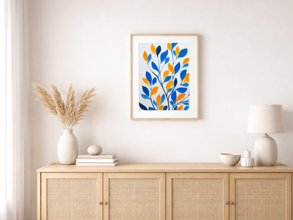 Paint by Numbers – Organic Leaf Shapes