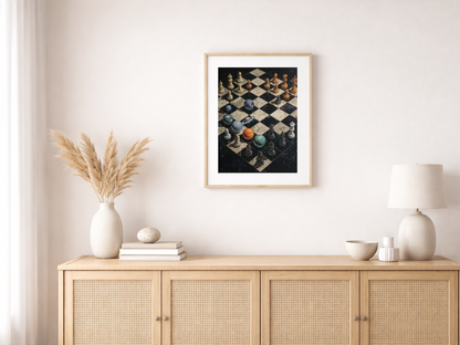 Paint by Numbers – Cosmic Chessboard