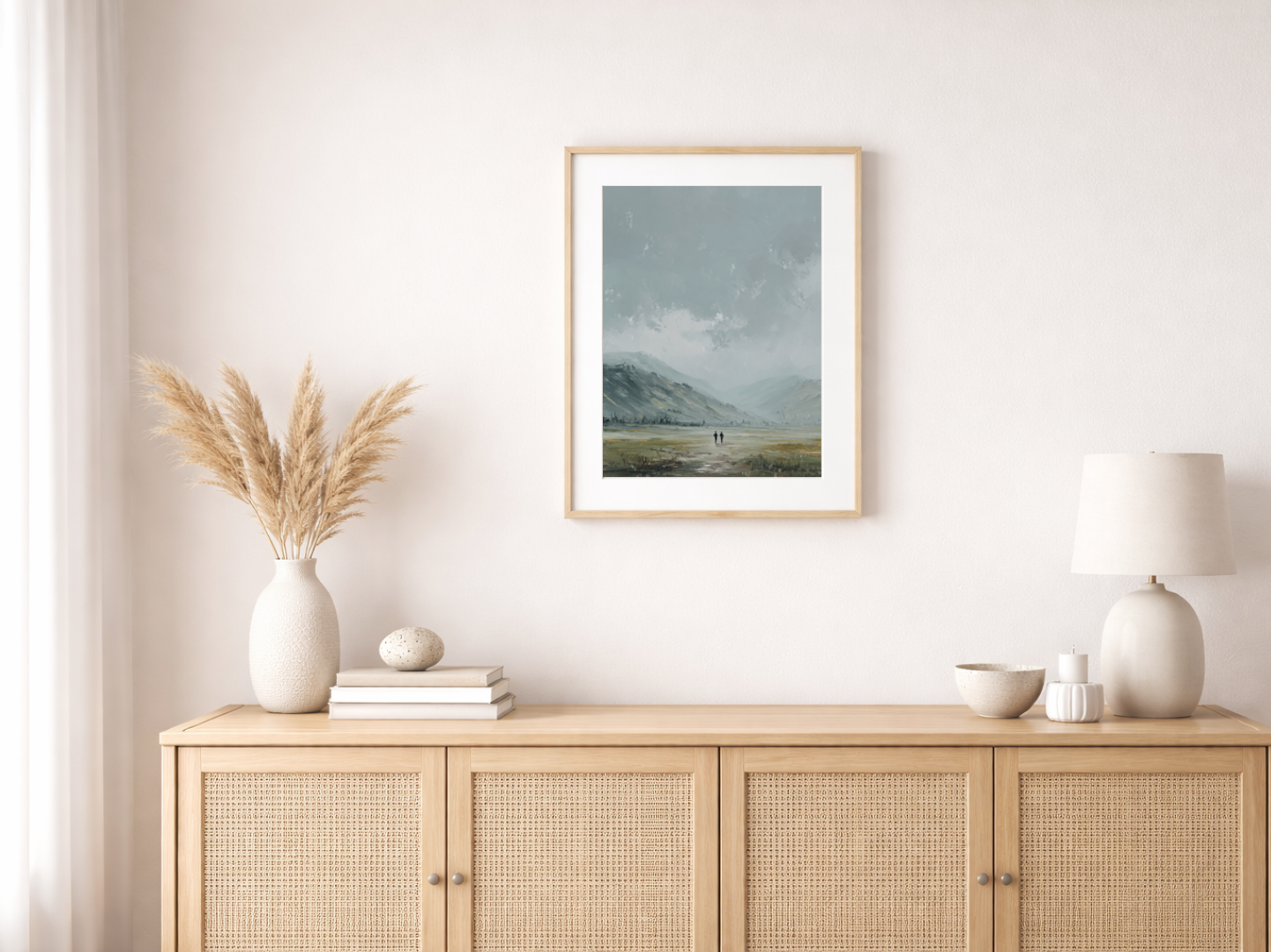 Malen nach Zahlen – Trail Runner in den Bergen