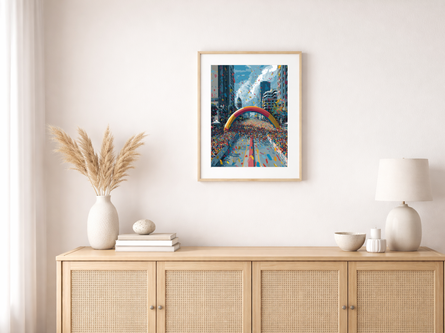 Malen nach Zahlen – Marathon – Der Start