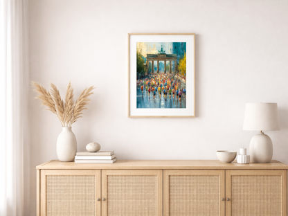 Malen nach Zahlen – Marathonläufer