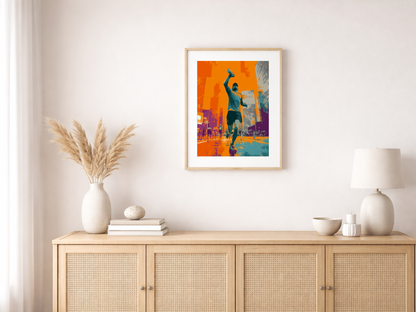 Malen nach Zahlen – Marathon – Verpflegungsstation