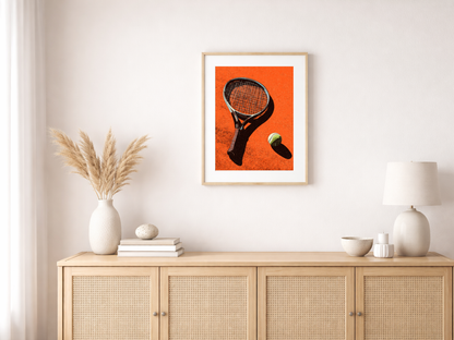 Paint by numbers – Tennis on the clay court
