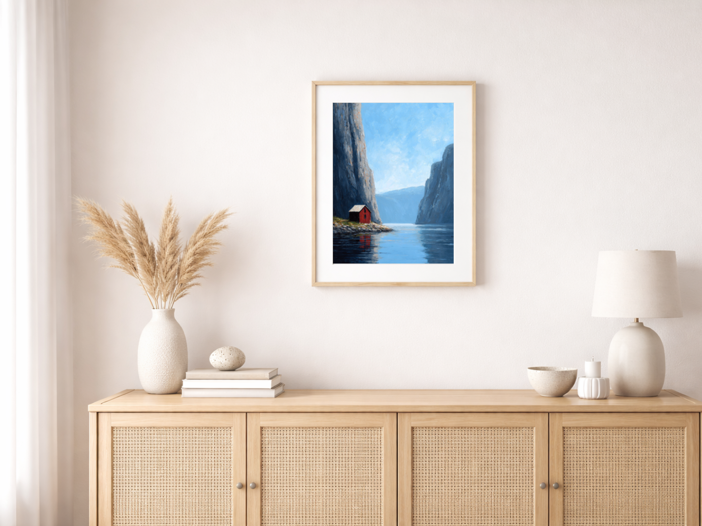 Paint by numbers – Deep blue sea at rocks
