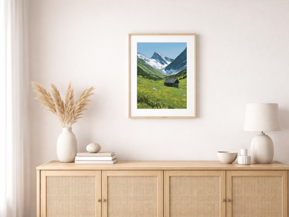 Paint by Numbers – Green Alpine Meadow