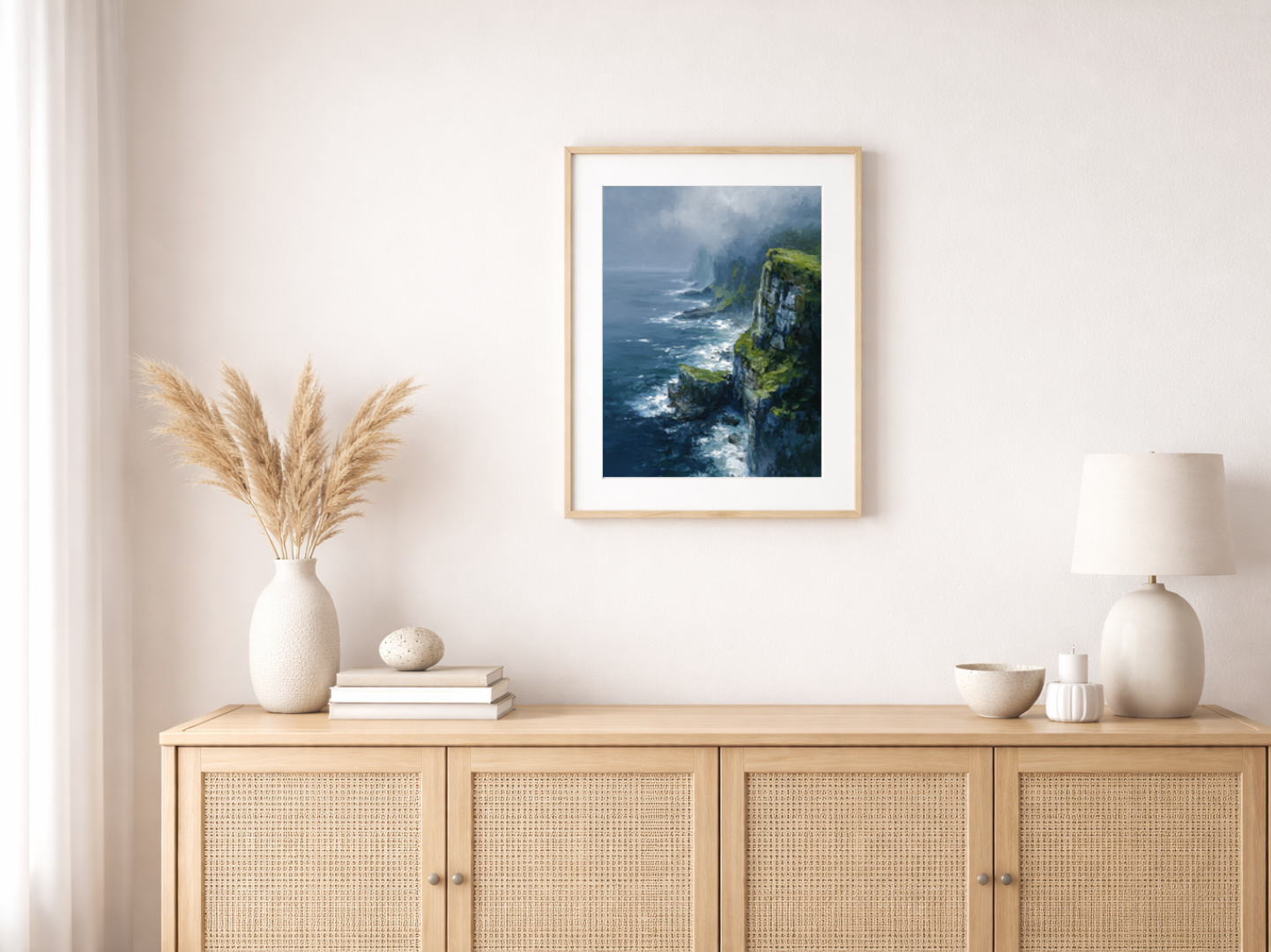 Paint by Numbers – Glowing Mountain Peaks