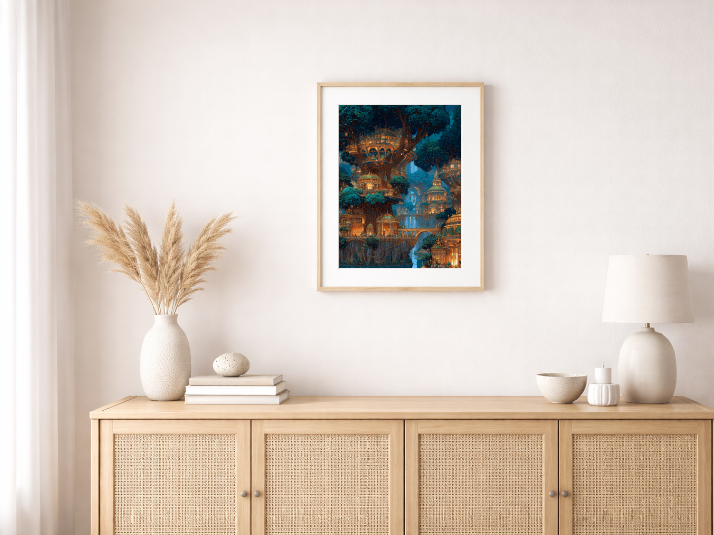 Paint by Numbers – Luminous Tree City