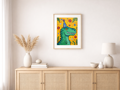 Paint by Numbers – Happy Dinosaur