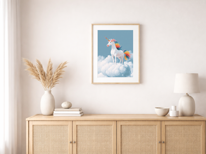 Paint by Numbers – Winged Unicorn