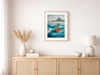 Paint by Numbers – Small Pirate Ship