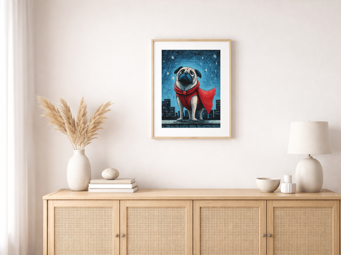 Paint by Numbers – Superhero Pug