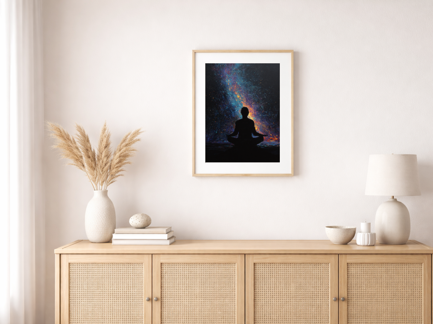 Paint by Numbers – Meditation Silhouette