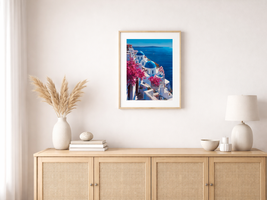 Paint by Numbers – Santorini Panorama