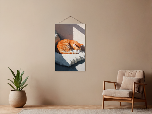 Malen nach Zahlen – Schlafende Katze